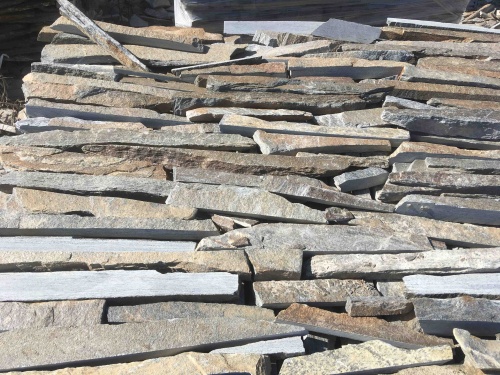 Горбушка златолит мультиколор для облицовки купить в Саранске