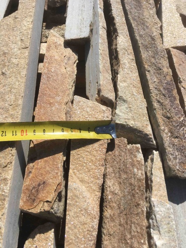 Горбушка златолит золотистый для облицовки купить в Саранске