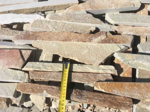 Горбушка златолит золотистый для облицовки купить в Саранске