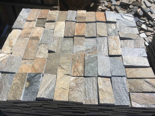 Плитка пилёная златолит Уральский для цоколя, отмостки купить в Саранске