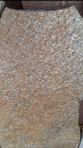 Плитняк златолит серебристый для цоколя, отмостки купить в Саранске