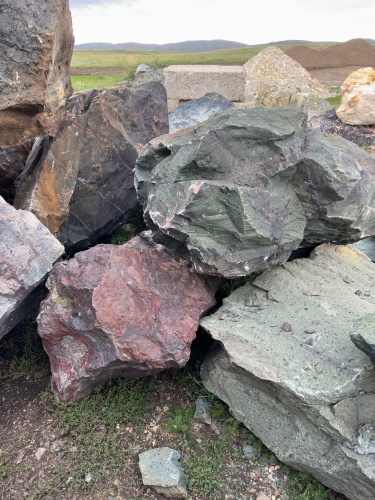 Камни для ландшафтного дизайна зелёные 10-60 килограмм купить в Саранске