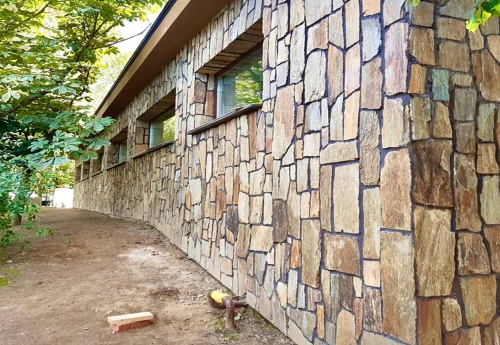 Плитняк кора дерева для цоколя, отмостки купить в Саранске