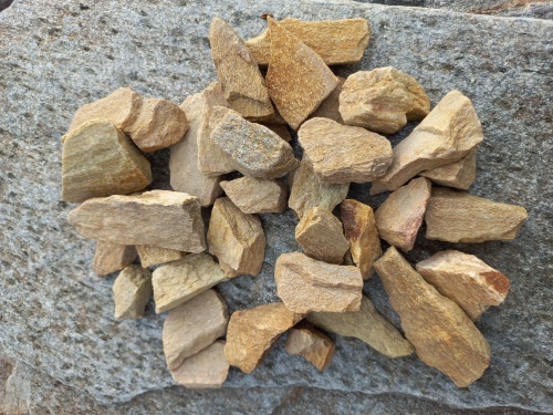 Златолит жёлтый декоративная каменная крошка купить в Саранске