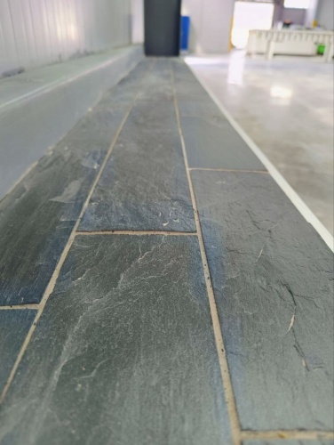 Плитка чёрная из натурального камня фасадная 30 см * 5 см, толщина 7 мм -30 мм купить в Саранске