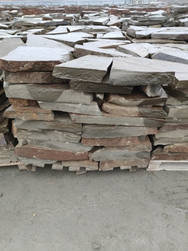 Плитняк песчаник серо-зелёный для мощения 60-65 мм купить в Саранске